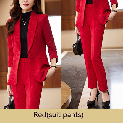 Suit Female Business Wear Host Formal Suit Work Clothes