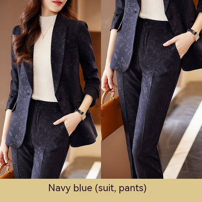 Suit Female Business Wear Host Formal Suit Work Clothes