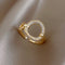 New Classic Zircon Circle Ring For Woman Sexy Finger Accessories Fashion Korean Jewelry Wedding Party Unusual Rings