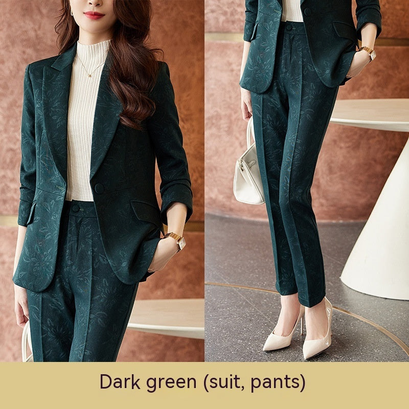 Suit Female Business Wear Host Formal Suit Work Clothes