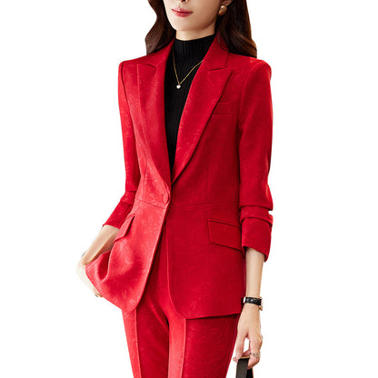 Suit Female Business Wear Host Formal Suit Work Clothes